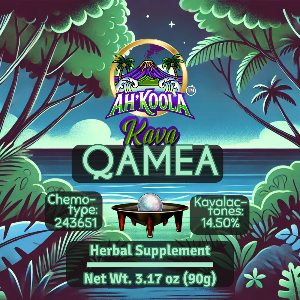 Ah'Koola™ Kava Noble Root Powder: Fiji - Qamea.