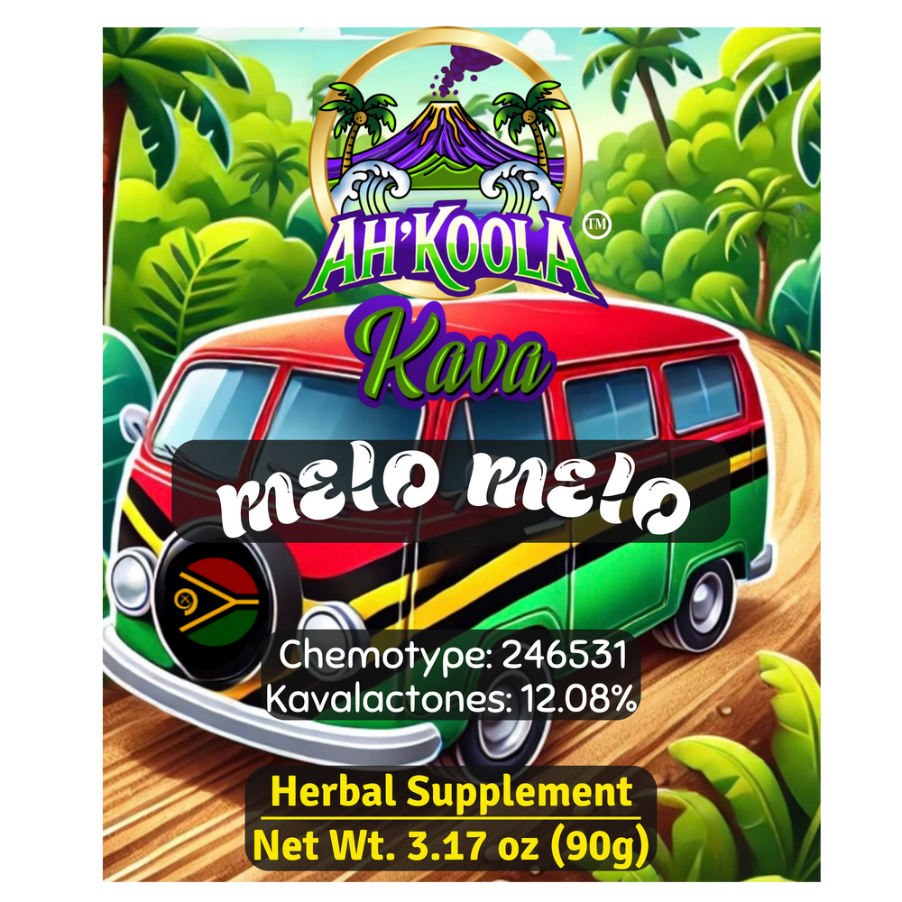 Ah'Koola™ Kava Noble Root Powder: Vanuatu - Melo Melo.