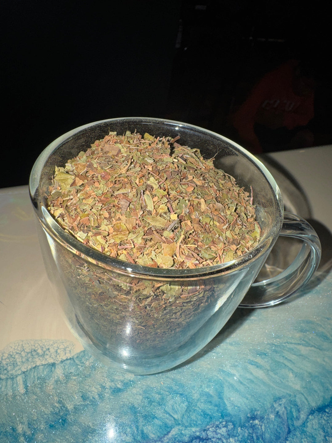 How many cups of kratom tea per kilo — Ah'Koola crushed natural leaf brewed at home