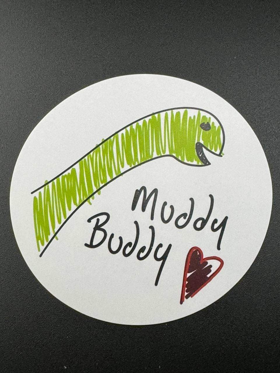 Muddy Buddy sticker