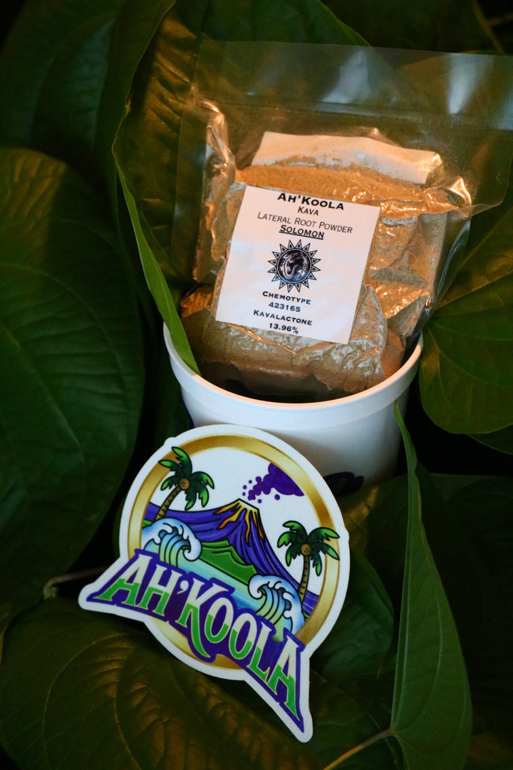 Ah'Koola Kava Noble Root Powder: Solomon