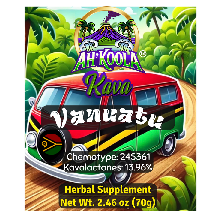 Ah'Koola™ Kava Noble Root Powder: Vanuatu