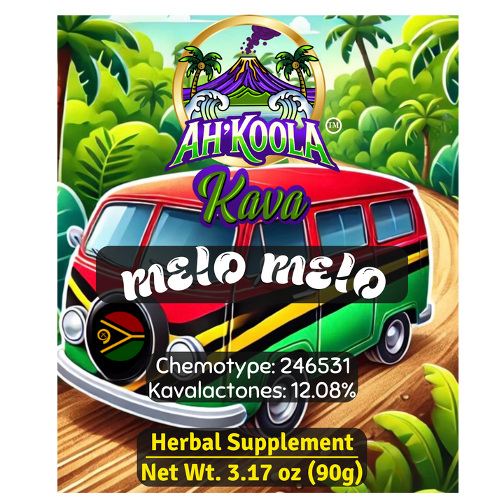Ah'Koola™ Kava Noble Root Powder: Vanuatu - Melo Melo